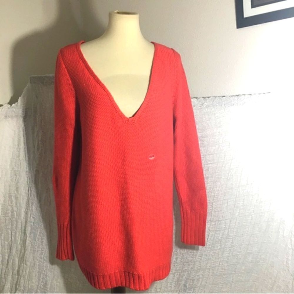 Lane Bryant NWT Orange Sweater Top Size 14/16